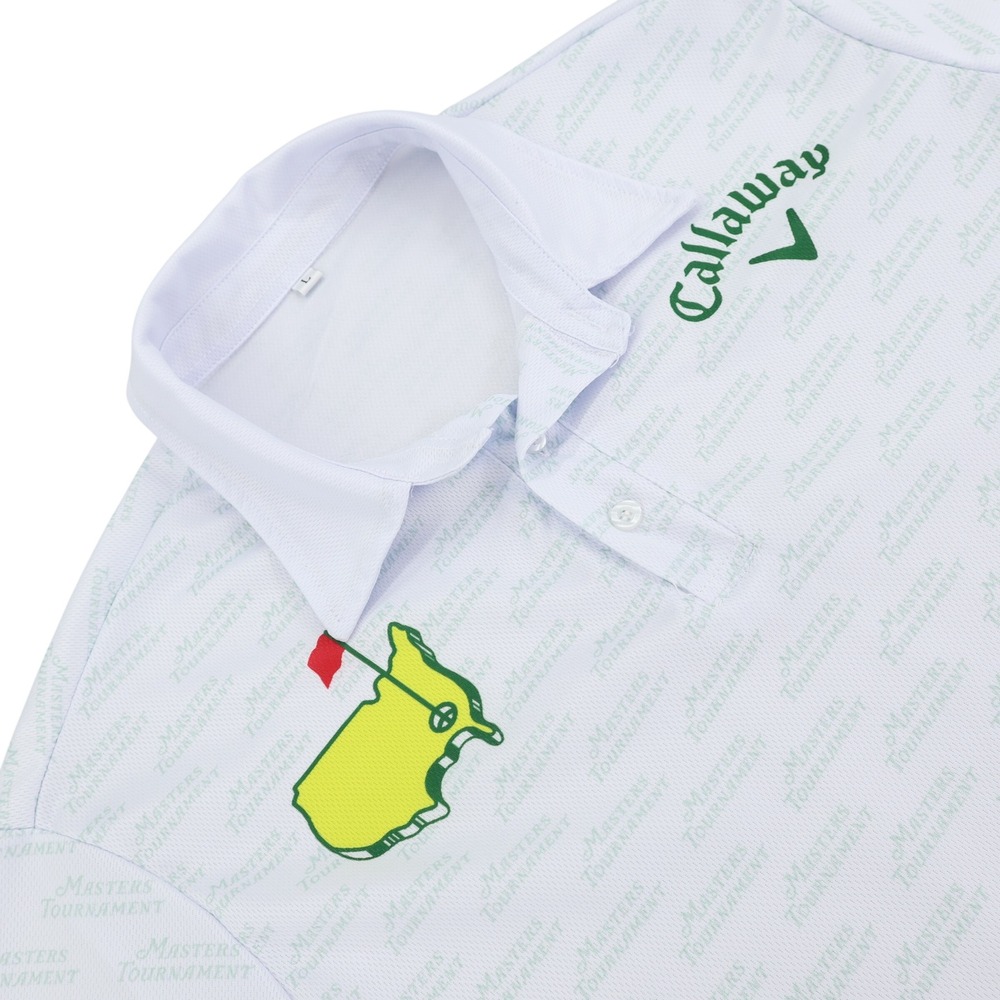 Masters Tournament Golf Polo Shirt White Unbranded Mens Large